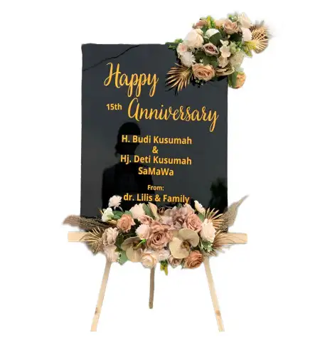 Papan Bunga Akrilik Torere