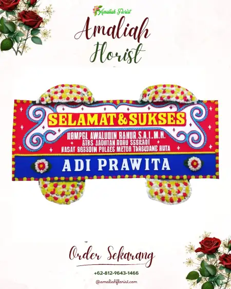 Papan Bunga Ucapan Selamat Torere
